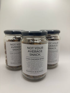 Not your average snack - Chia Chicken Bites