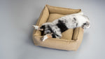 Afbeelding in Gallery-weergave laden, Movik Dog Bed - Biscuit - Barker &amp; Bones
