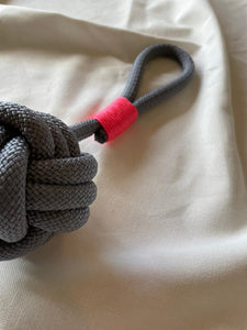 Handmade Rope Toy - Goofy Grey - Barker & Bones