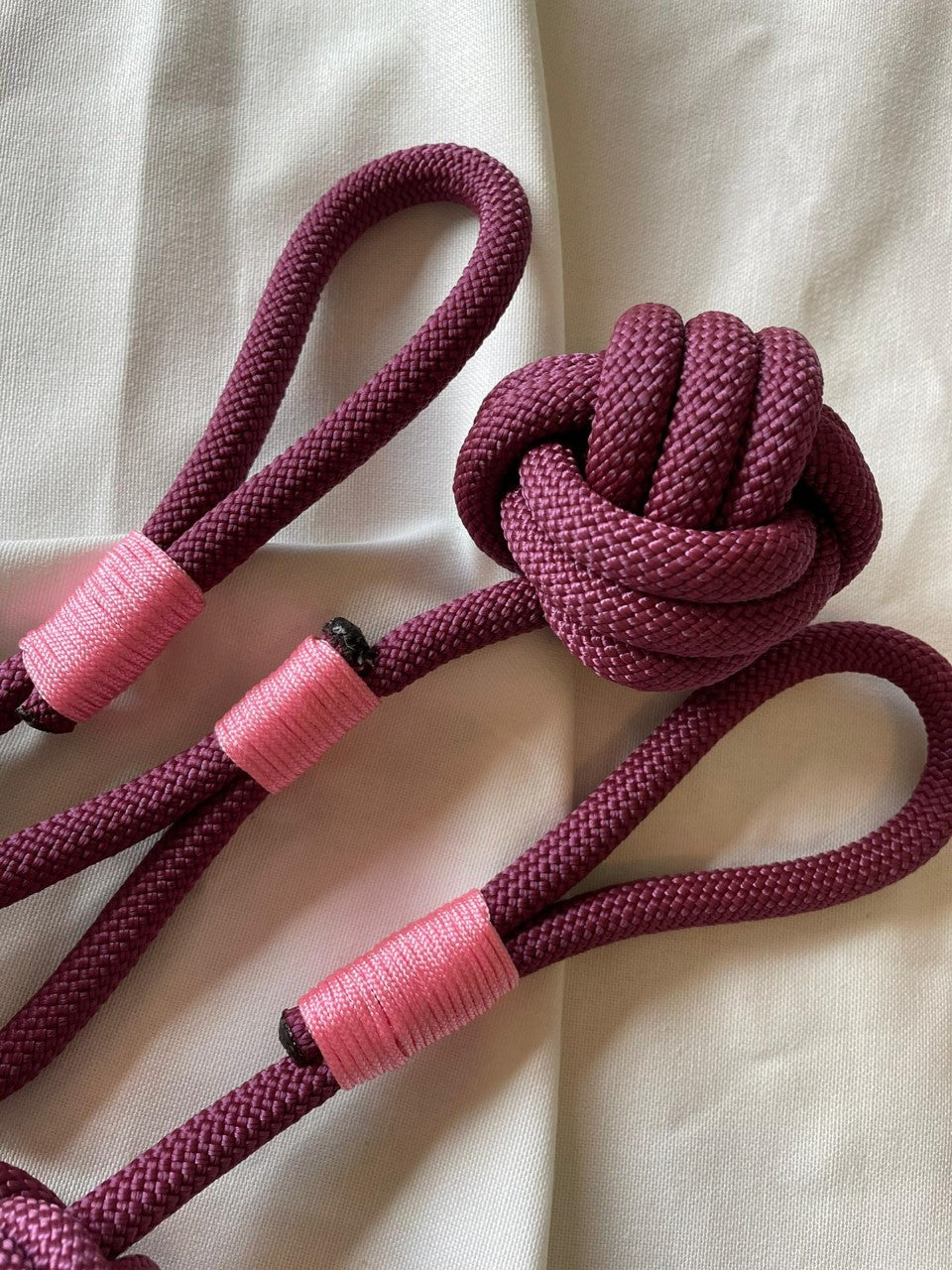 Handmade Rope Toy - Perky Purple - Barker & Bones