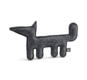 Bosco Toy Fox - Anthracite - Barker & Bones