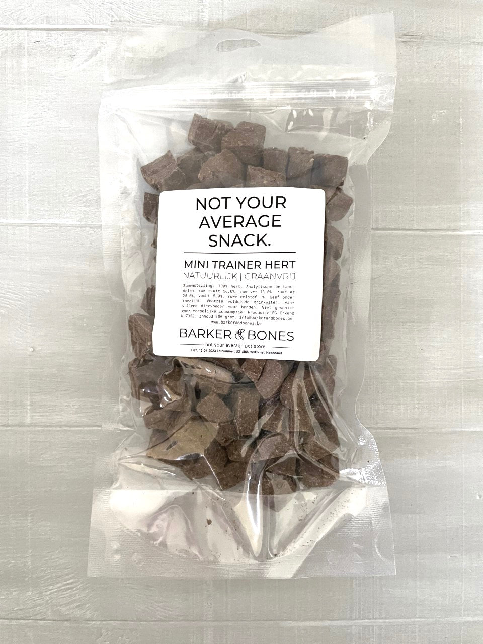 Not your average snack - 100% Deer (Original Bistro Bites Wild) - Barker & Bones